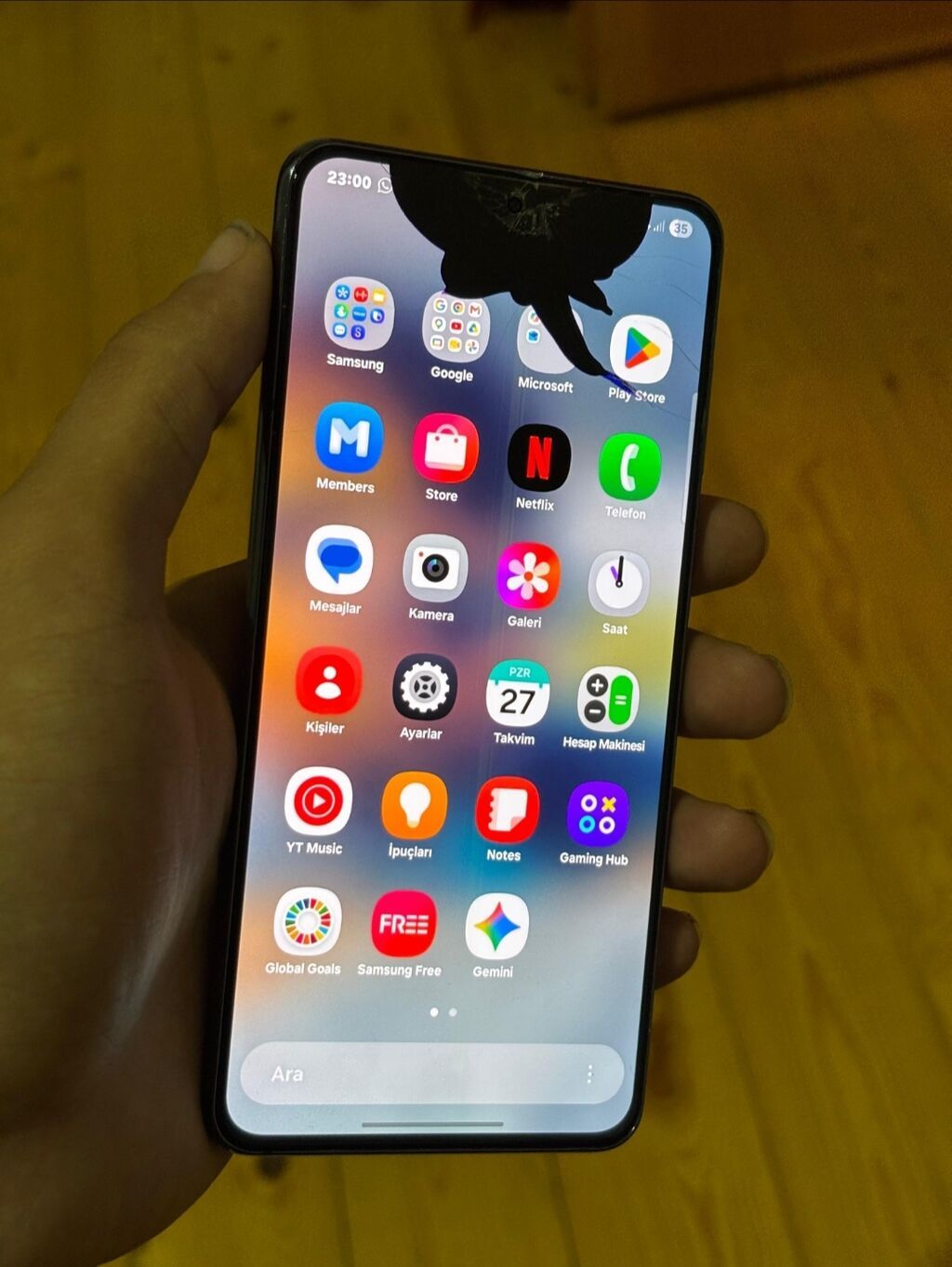 Samsung Galaxy S21, 128 GB, rəng - Qara, Qırıq — Samsung, Digah (2)