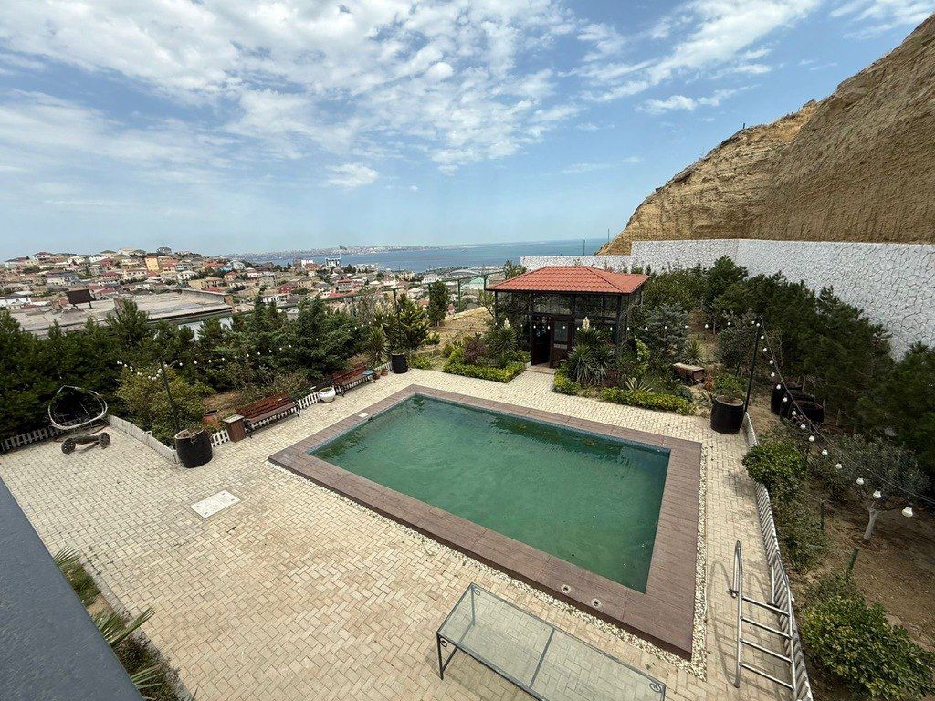 Satılır 5 otaqlı həyət evi/bağ evi 500 m² — Ev, villa, Bakı (3)