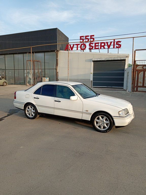Mercedes C 200, 2.0 L, 1996 il, 314 538 km 99-BY-268 — Avtomobillər, Bakı (5)