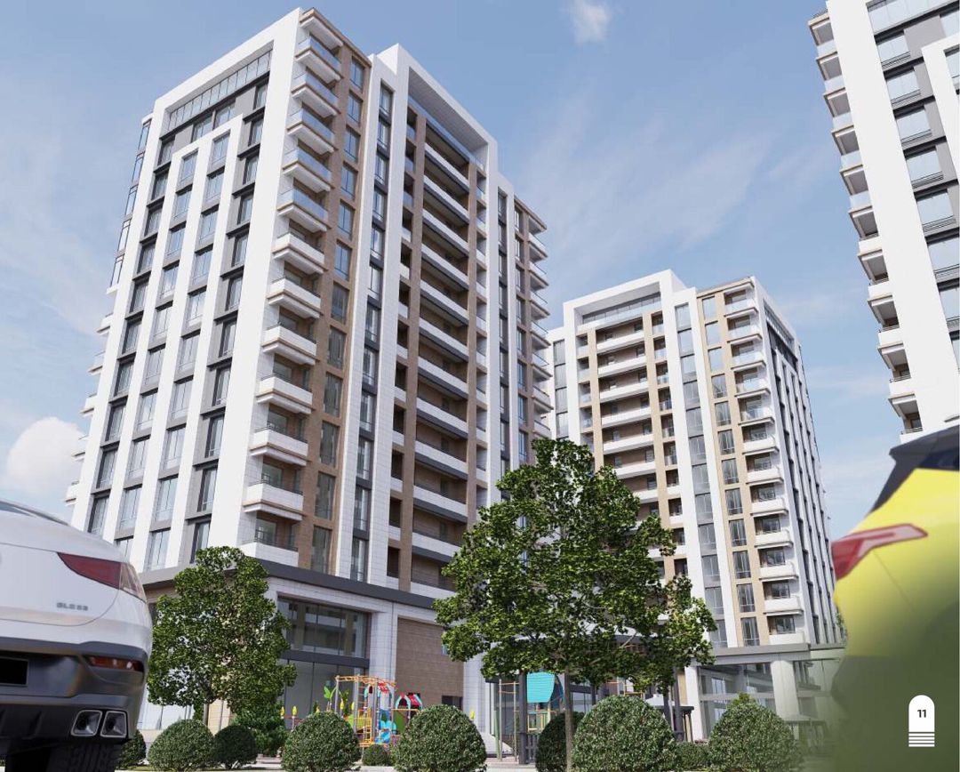 Satılır 3 otaqlı yeni tikili 117 m² — Mənzil, Bakı (2)