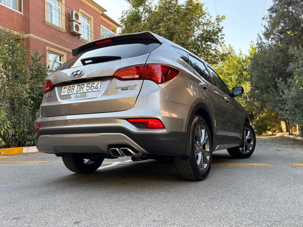 Hyundai Santa Fe, 2.0 L, 2017 il, 113 000 km 88-DR-564 — Avtomobillər, Bakı (5)