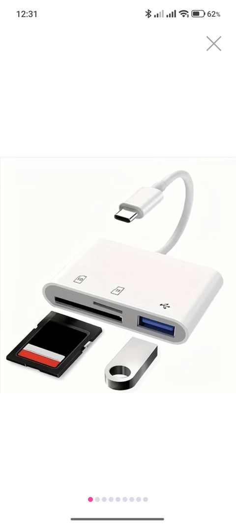 Usb-c kart oxuyucu və USB hub - Qoşulma: Usb-c (Type-C) konnektor — Elektronik