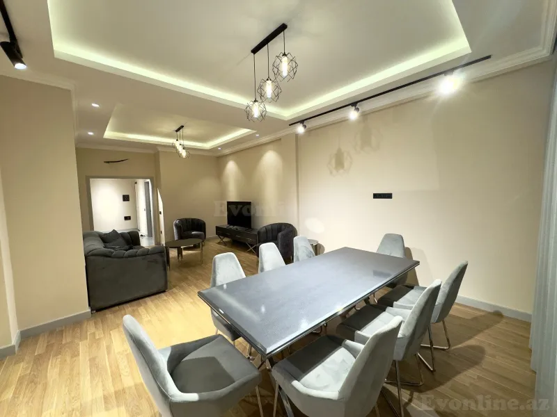 Kirayə verilir 4 otaqlı Mənzil Yeni tikili 172 m² Bakı, Binəqədi r., Avtovağzal m — Mənzil, Bakı (2)