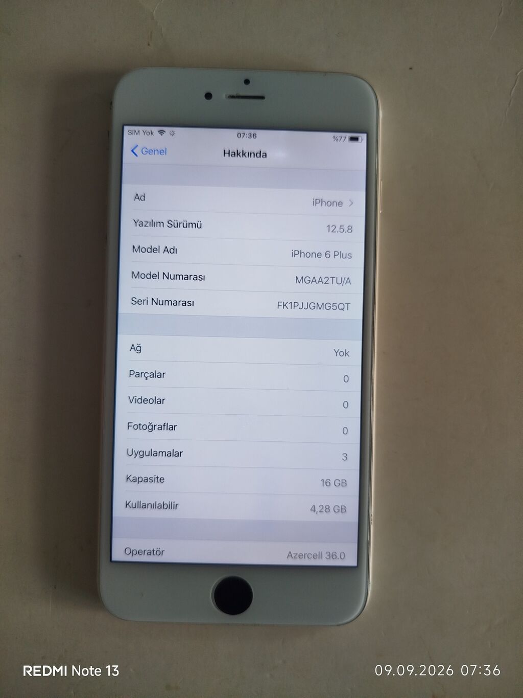 IPhone 6 Plus, 16 GB — Apple iPhone, Bakı (4)