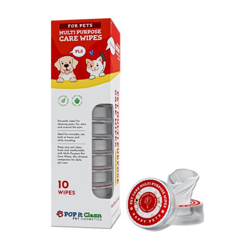 Nəm salfetlər Pet Care Multi Purpose Wipes pişiklər və itlər üçün, 10 əd — Bakı