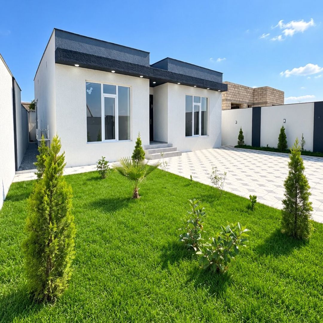 Satılır 3 otaqlı həyət evi/bağ evi 100 m² — Ev, villa, Bakı (2)