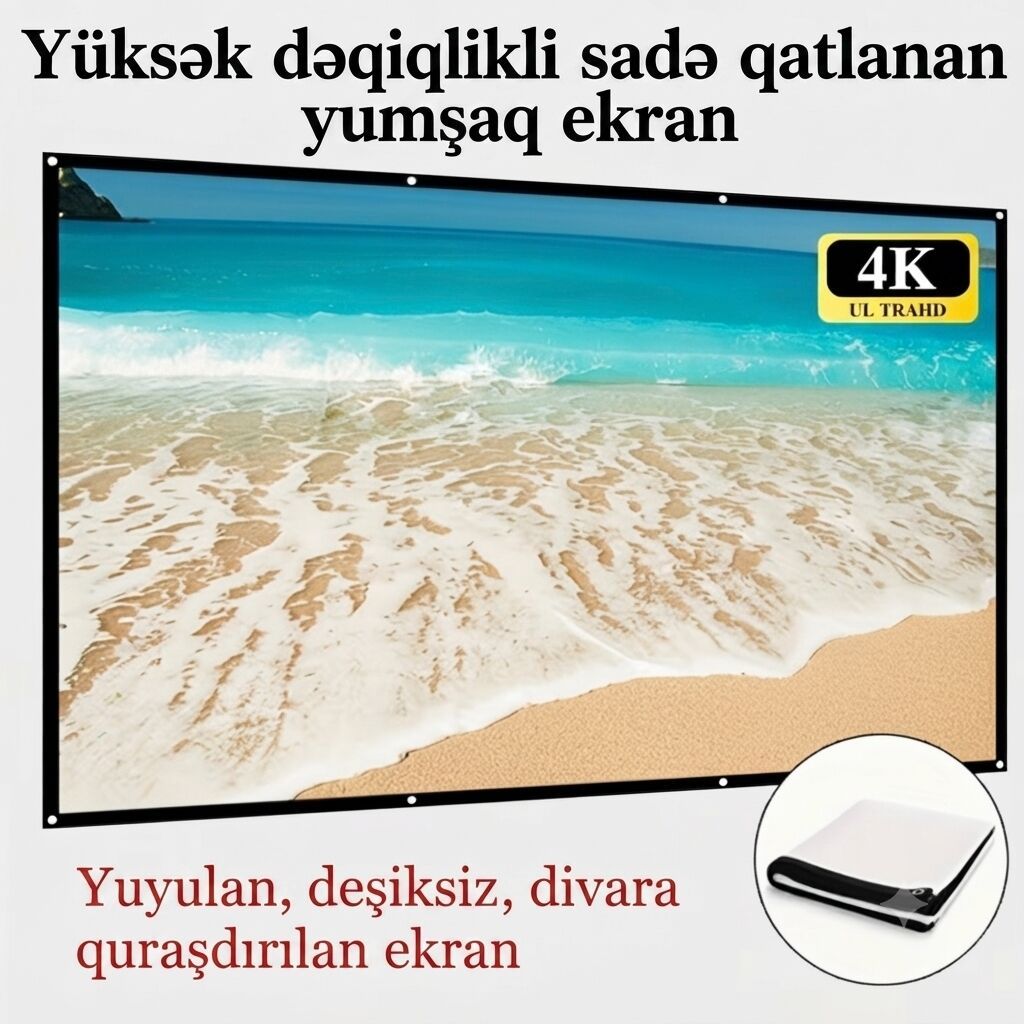 Yeni Portativ Proyektor Ödənişli çatdırılma — Proyekterlər, Bakı (5)
