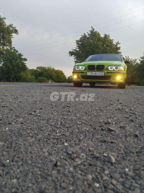 BMW 523 2.5 L, 1998, 500 000 km 10-UH-032 — Avtomobillər, Qax (2)