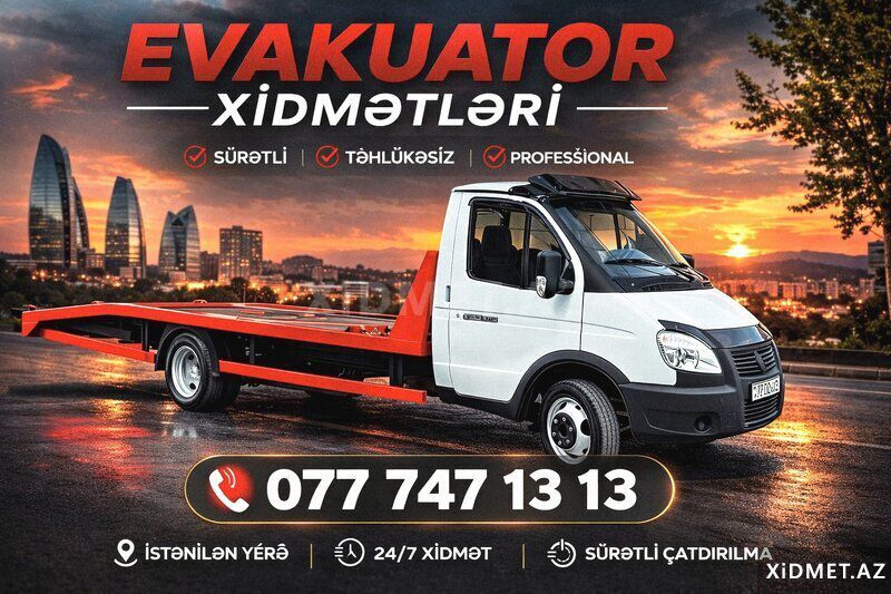 7/24 Evakuator Xidmeti — Evaktor xidmətləri, Bakı (2)