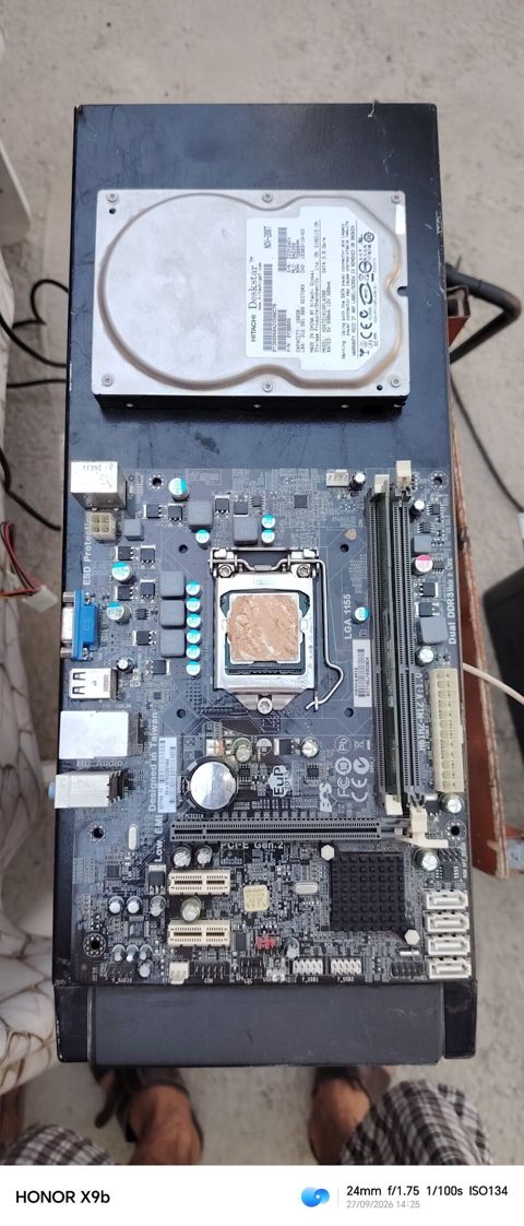 Plata ddr 3 h61 1 ram 160 gb hdd vindovs yazilib aktivlesib tam hazir — Mingəçevir