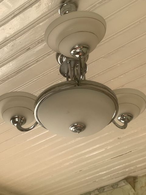 Çılçıraq, 3 lampa, Şüşə — Bakı