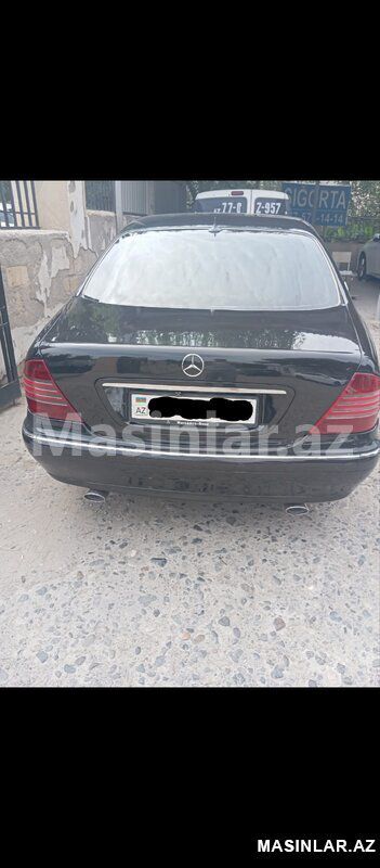 Mercedes S320, 2001 il — Avtomobillər, Bakı (2)