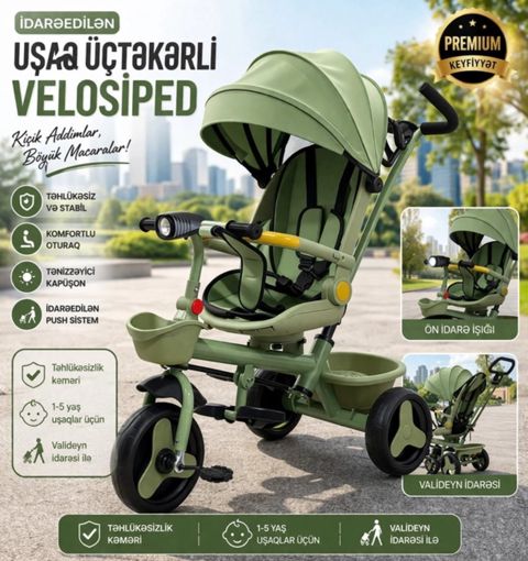 Valideyn idarəli velosiped — Bicycles