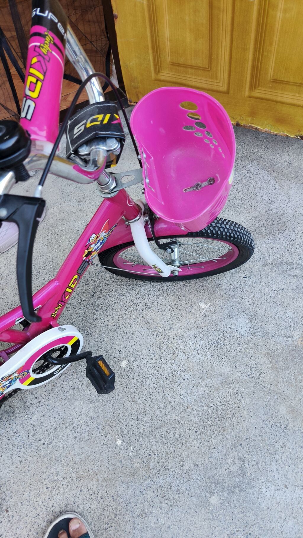 Uşaq velosipedi – Lady Kids (çəhrayı) - Təkər ölçüsü: təxminən 16" — Uşaq velosipedləri, Bakı (2)