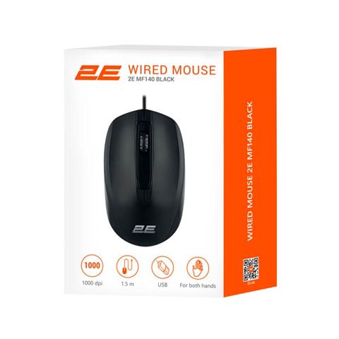 2E MF140 USB Black Mouse 2E-MF140UB — Bakı