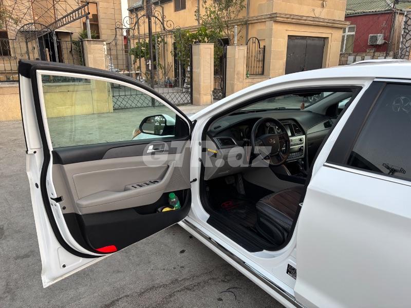 Hyundai Sonata 2.0 L, 2017, 141 mil — Avtomobillər, Bakı (10)