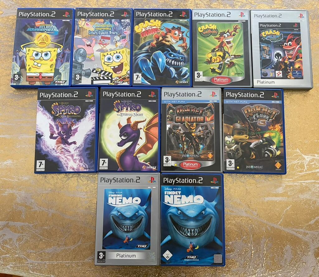 PlayStation 2 üçün orijinal oyun diskləri — Konsol oyunları, Xırdalan (3)