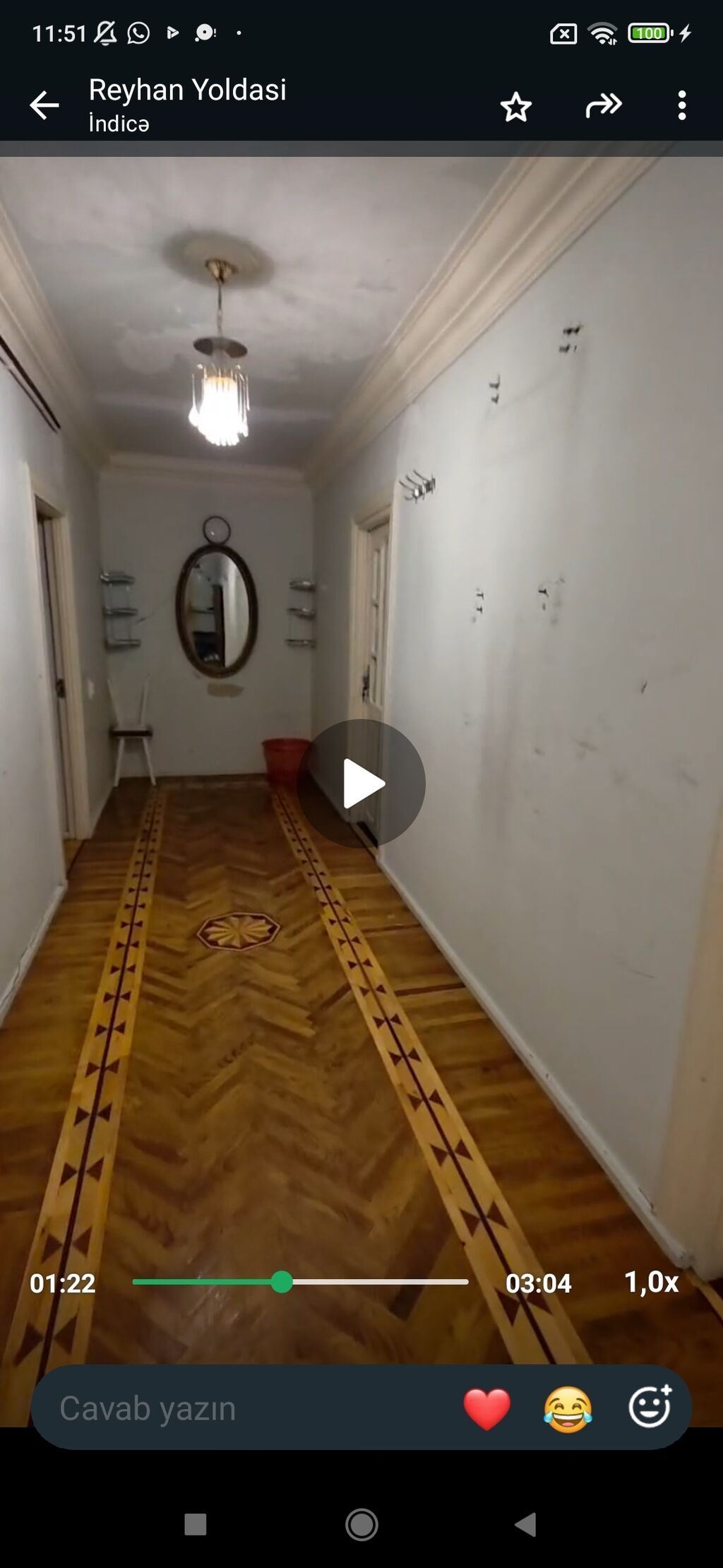 Kirayə üçün 4otaqlı mənzil Gülüstan da kirayə ev verilir 5metebenin — Mənzil, Gəncə (4)