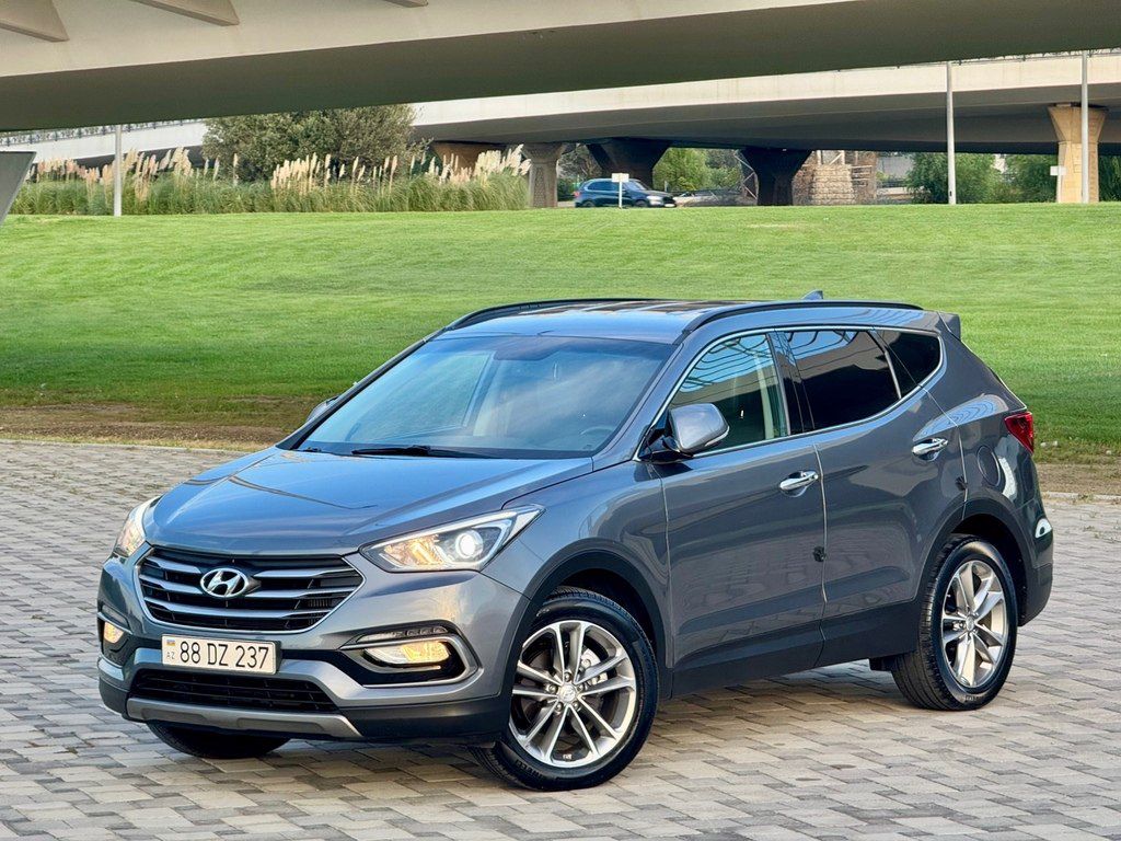 Hyundai Santa Fe, 2.0 L, 2016 il, 177 158 km 88-DZ-237 — Avtomobillər, Bakı (2)