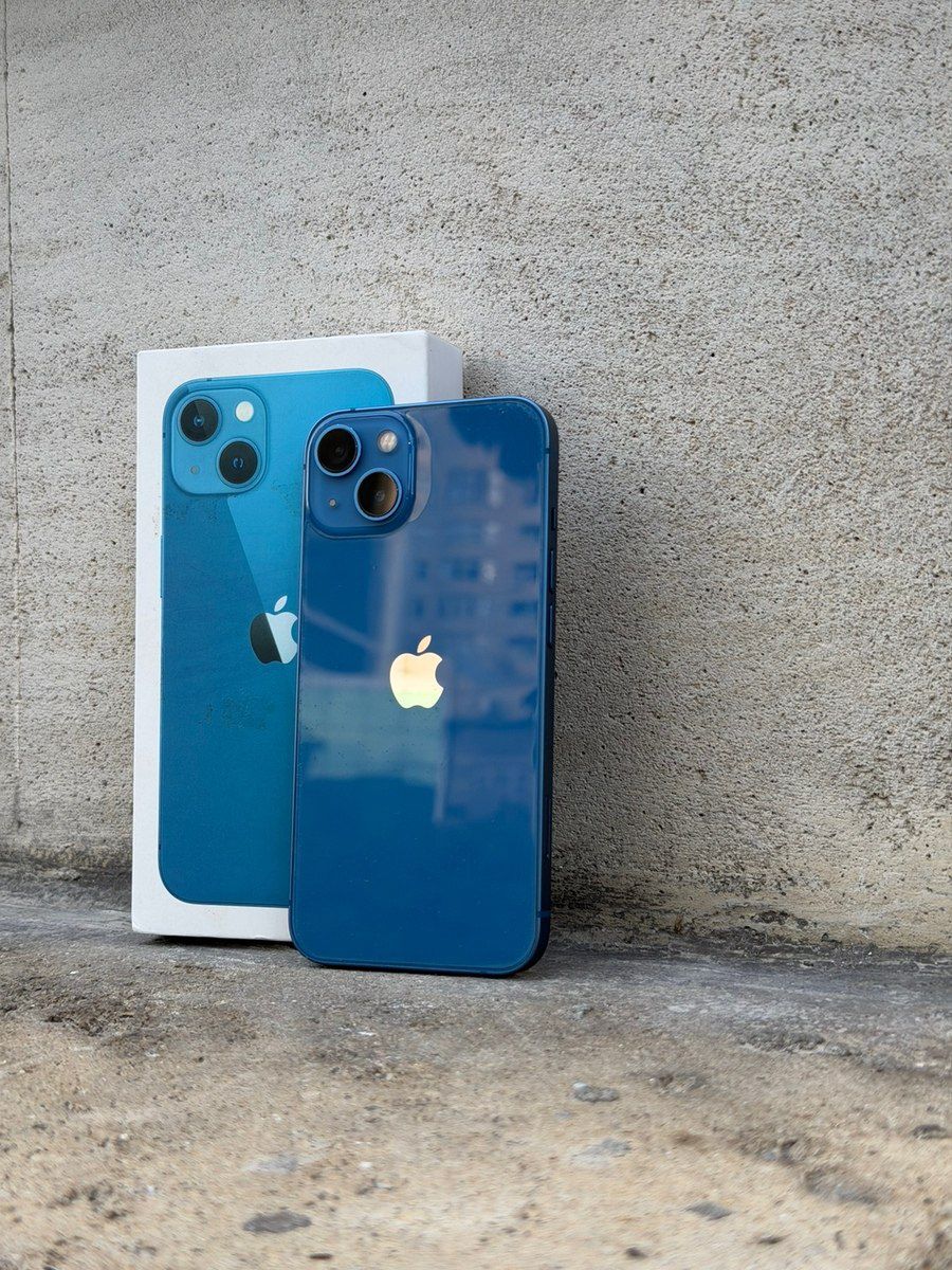 Apple iPhone 13 Blue 128GB/4GB — Smartfonlar, Bakı (2)