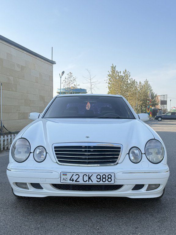 Mercedes E 320, 3.2 L, 2000 il, 385 000 km 42-CK-988 — Avtomobillər, Lənkəran (2)
