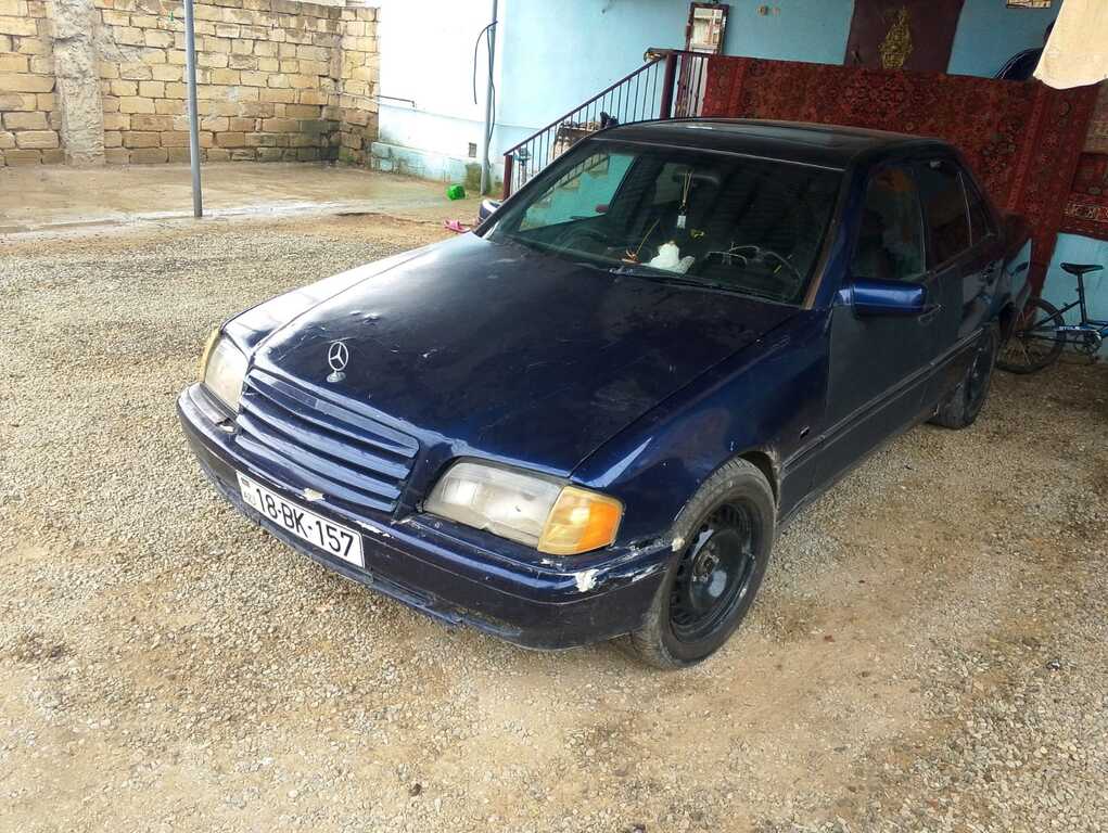 Mercedes C 220, 2.2 L, 1996 il, 123 488 km 18-BK-157 — Avtomobillər, Şirvan (7)