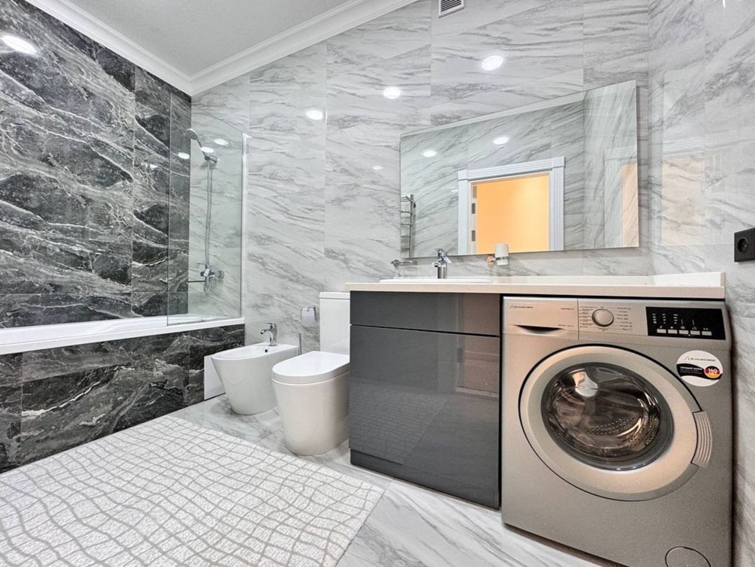 İcarəyə verilir 2 otaqlı yeni tikili 80 m² — Mənzil, Bakı (7)