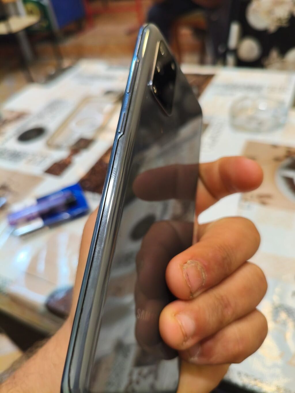 Samsung Galaxy S20 Plus, 256 GB, rəng - Boz, Barmaq izi — Samsung, Digah (4)
