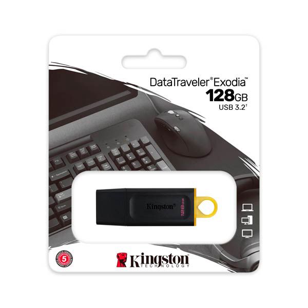 Kingston DataTraveler Exodia 128GB Flash Drive — Mallar, Bakı