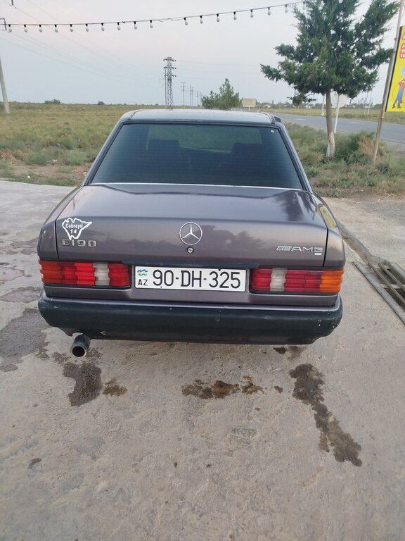 Mercedes 190, 1.8 L, 1991 il, 658 515 km 90-DH-325 — Avtomobillər, Biləsuvar (3)