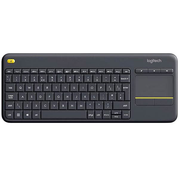 Logitech K400 Plus Wireless Touch Keyboard Black 920-007145 — Mallar, Bakı