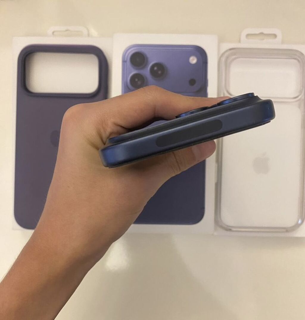 IPhone 17 Pro Max, 256 GB, Göy, Simsiz şarj — Apple iPhone, Masazır (5)