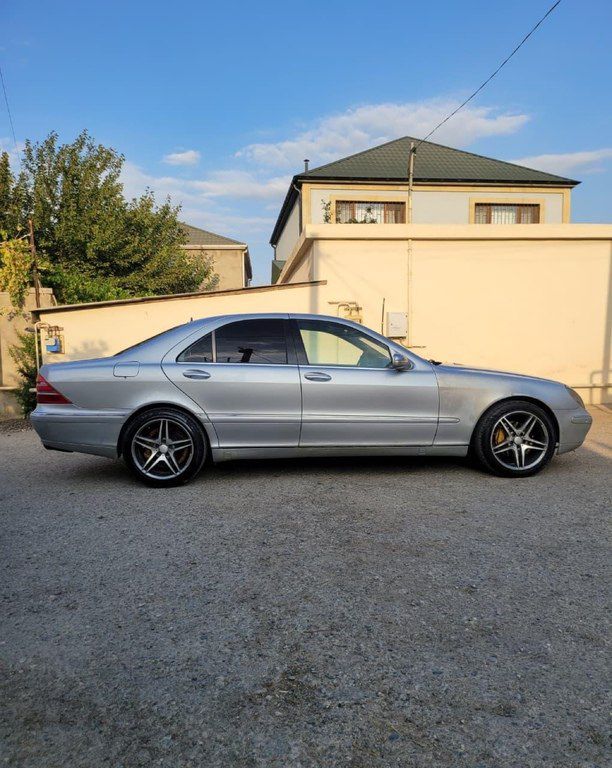 Mercedes S 320, 3.2 L, 1999 il, 250 000 km — Avtomobillər, Bakı (6)