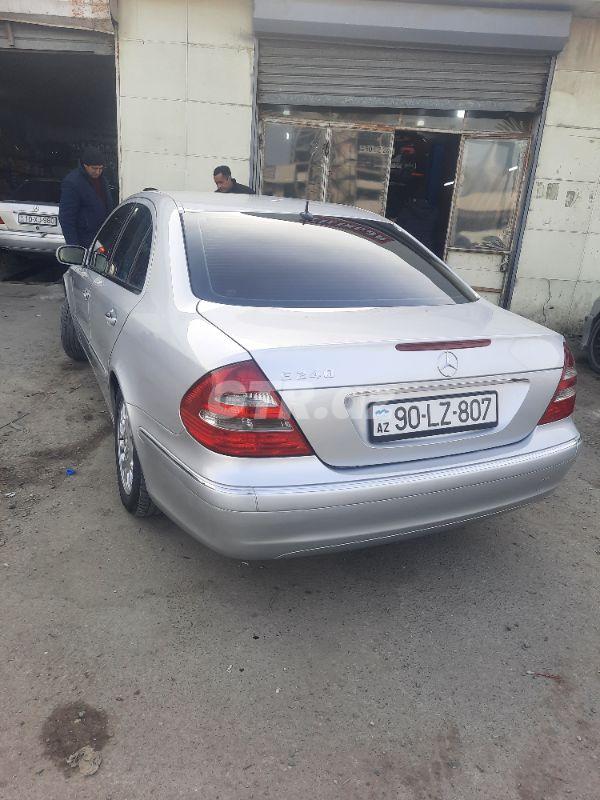 Mercedes E 240 2.6 L, 2002, 214 542 km 90-LZ-807 — Avtomobillər, Beyləqan (4)