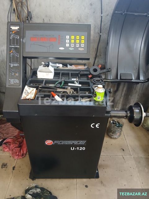Balans aparatı və təkər sökən — Automobile Service and Diagnostics