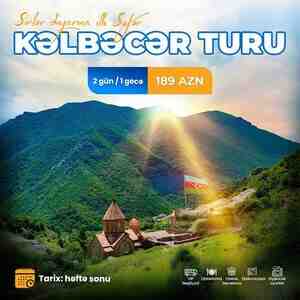 Kəlbəcər turu — Xidmətlər, Bakı (2)