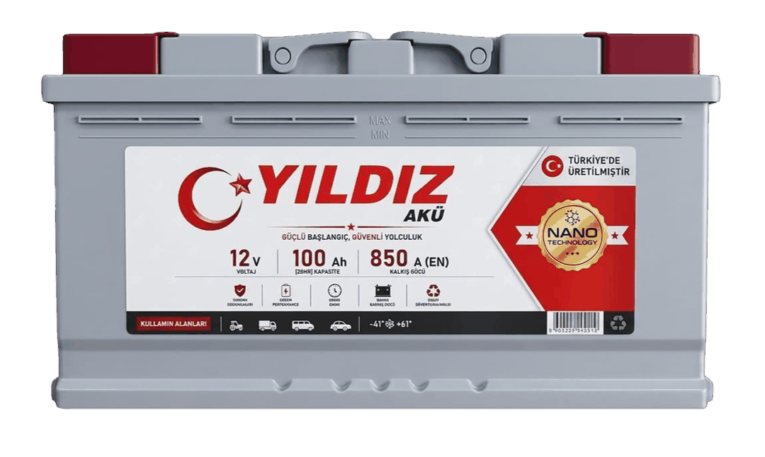 Yıldız 100 ah - 850 sae — Akkumulyatorlar, Bakı