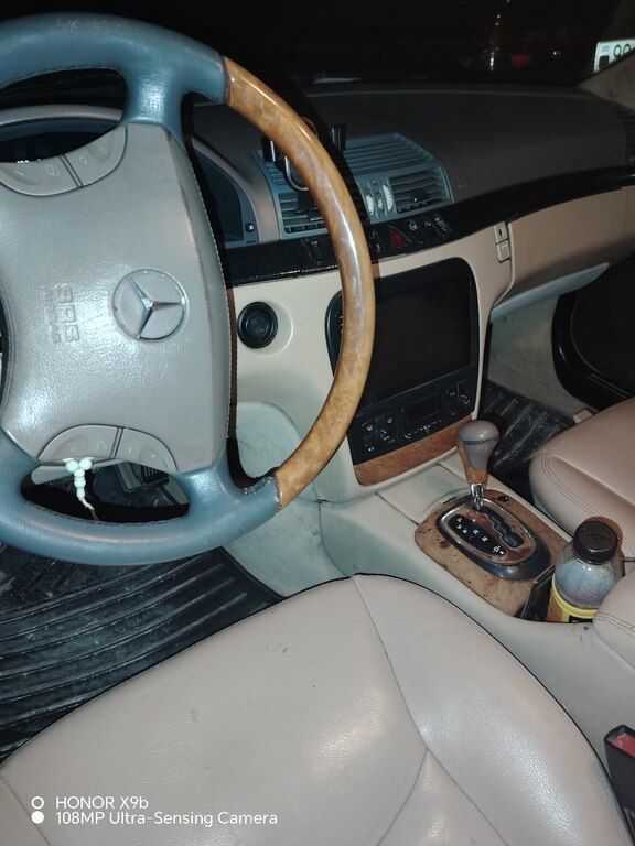 Mercedes S 320, 3.2 L, 1999 il, 280 000 km 99-RM-030 — Avtomobillər, Bakı (4)