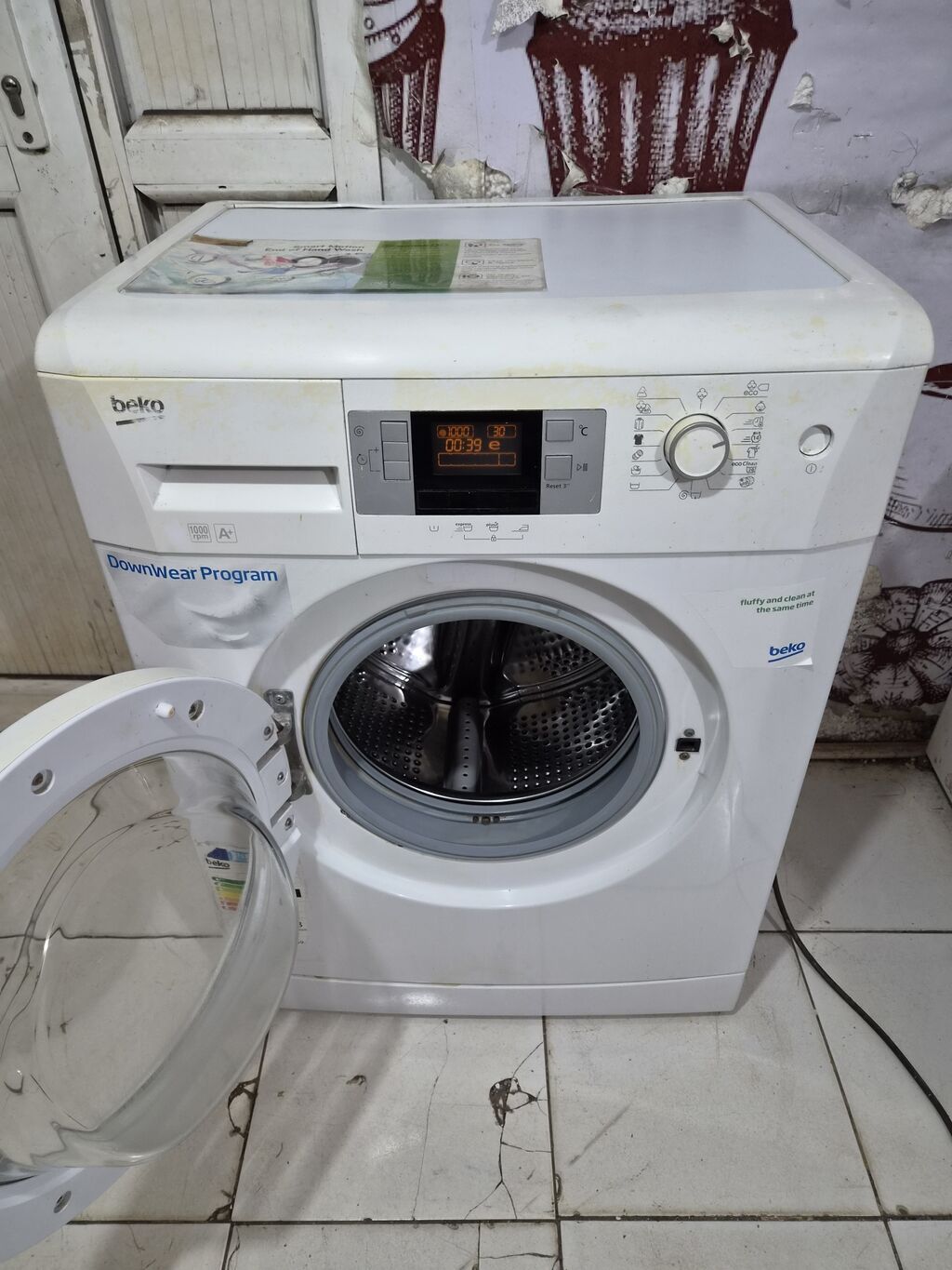 Paltaryuyan maşın Beko, 6 kq, İşlənmiş, Avtomat, Qurutma var, Pulsuz çatdırılma, Ödənişli çatdırılma — Çamaşır maşınları, Xırdalan (2)