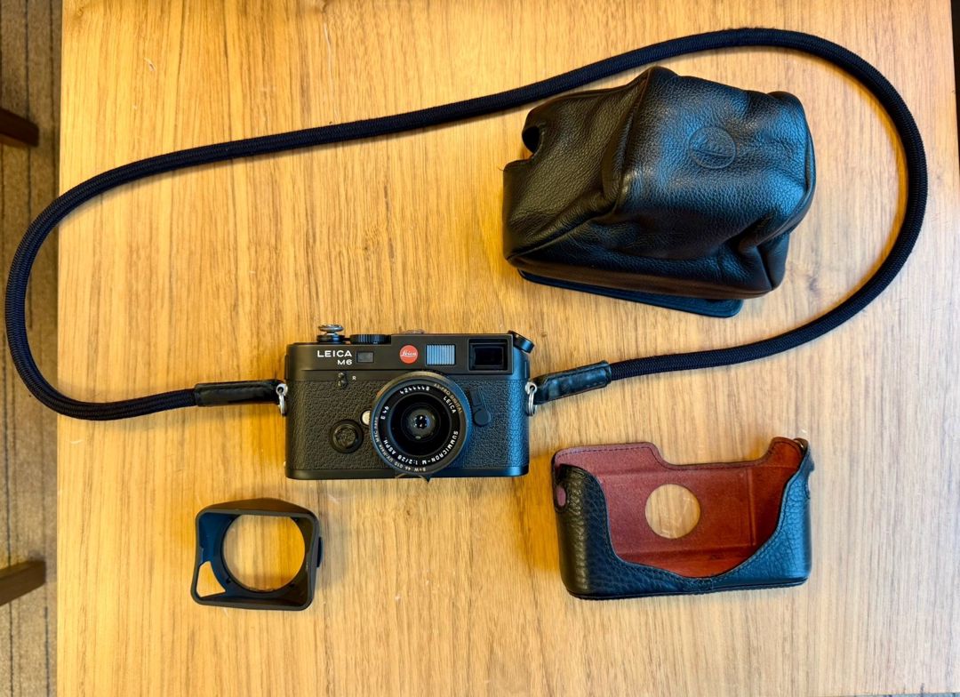 Fotoaparat Leica M6 TTL 0.85 35mm + 28mm lens — Foto və video texnikası, Bakı