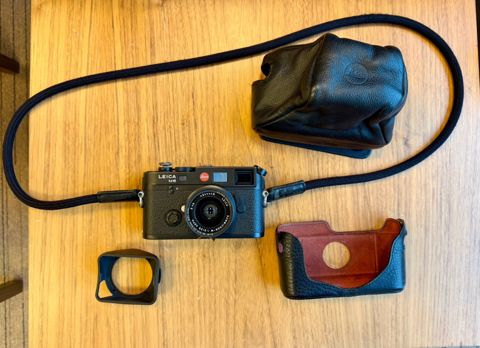Fotoaparat Leica M6 TTL 0.85 35mm + 28mm lens — Bakı