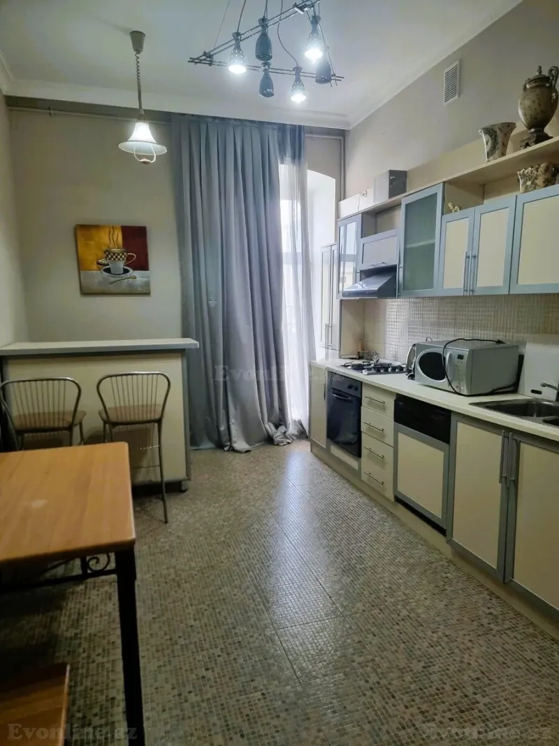Kirayə verilir 3 otaqlı Mənzil Yeni tikili 130 m² Bakı, Yasamal r., Nizami m — Mənzil, Bakı (6)