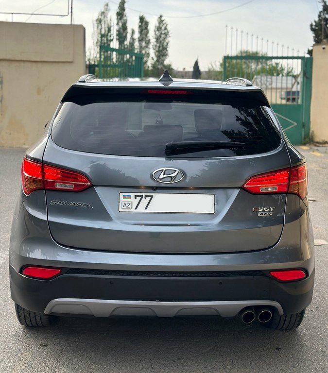 Hyundai Santa Fe, 2.0 L, 2015 il, 205 000 km — Avtomobillər, Bakı (6)