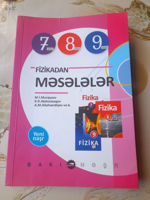 Təzə yeni kitabdır. istifadə olunmayıb. yazısı da yoxdur. bir dənə — Masazır