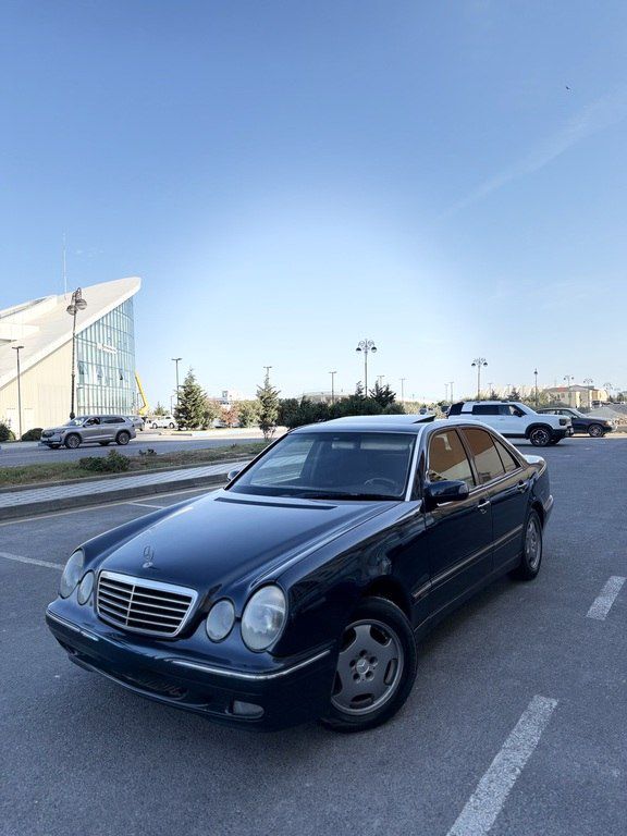 Mercedes E 220, 2.2 L, 1999 il, 520 000 km — Avtomobillər, Bakı (7)