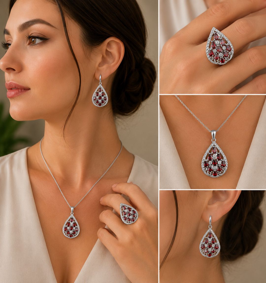 Bijuteriya dəsti FJ30244_15S — Mallar, Bakı (2)