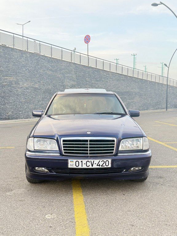 Mercedes C 180, 1.8 L, 1996 il, 389 562 km 01-CV-420 — Avtomobillər, Bakı