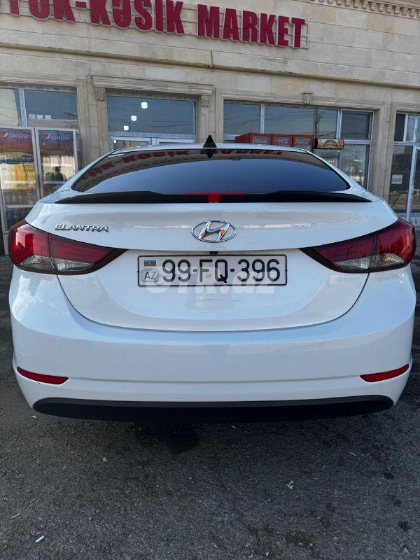 Hyundai Elantra 1.8 L, 2015, 15 000 mil 99-FQ-396 — Avtomobillər, Ağstafa (3)