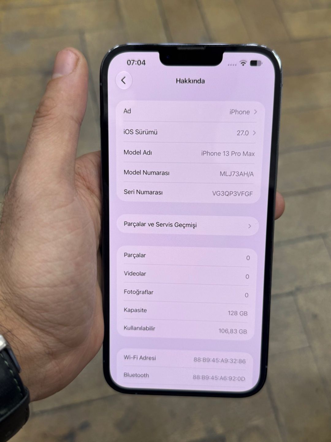 Apple iPhone 13 Pro Max Sierra Blue 128GB/6GB — Smartfonlar, Bakı (2)
