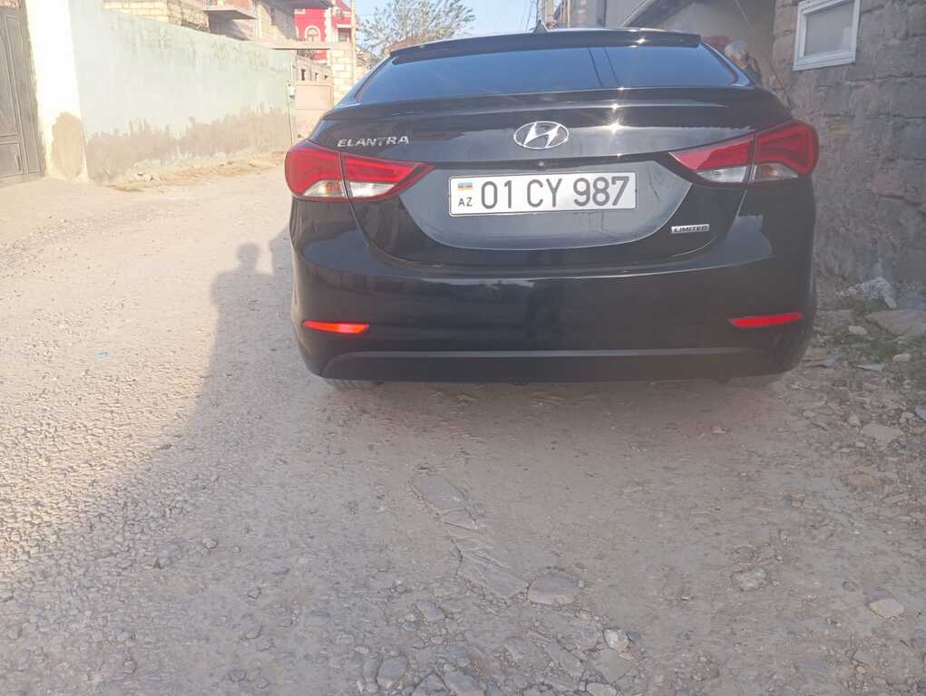 Hyundai Elantra, 1.8 L, 2015 il, 190 000 km 01-CY-982 — Avtomobillər, Sumqayıt (5)